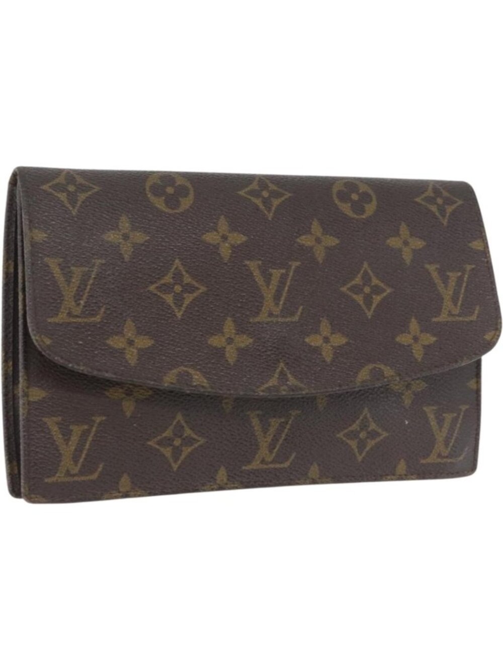 LOUIS VUITTON Monogram Pochette Rabat 20 Clutch Bag M51935